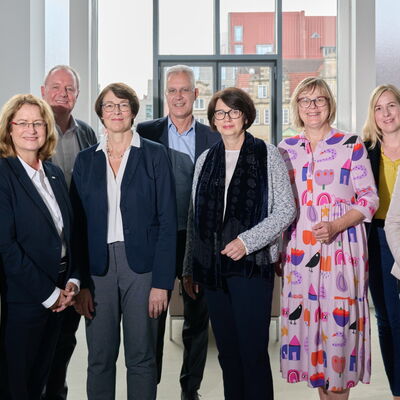Gruppenfoto beim LAG-Jahresempfang