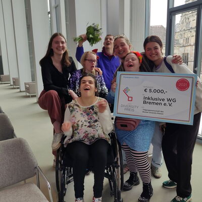 Inklusive WG erhält Diversity Preis
